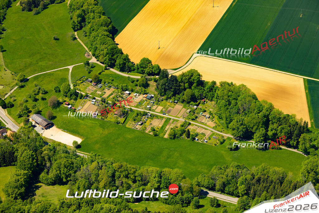 Haghof kleingärten Schechingen Bild- Das Luftbild wurde 2025 vom UL-Flugzeug heraus erstellt ( keine Drohne ) - Hochauflösende Luftaufnahme -Nicht vergleichbar mit Google Maps oder Satelittenbilder- Die Geschenkidee !Mit Lizenz und Bildrechte bestellbar