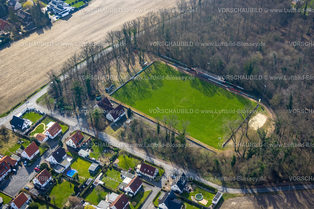 Hamm240306810 | Luftbild, Alter Sportplatz Papenloh Am Sportplatz, Fußballstadion Sportverein Westfalia Rhynern e.V., Wohngebiet, Stadtbezirk Rhynern, Hamm, Ruhrgebiet, Nordrhein-Westfalen, Deutschland