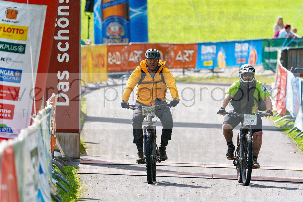 RennsteigRIDE Zieleinlaufbilder | Zieleinlauf RIDE 23