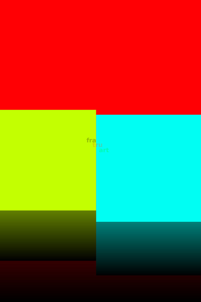 Farbenspiel der Einheit XIII | Grafik - Realisiert mit Pictrs.com