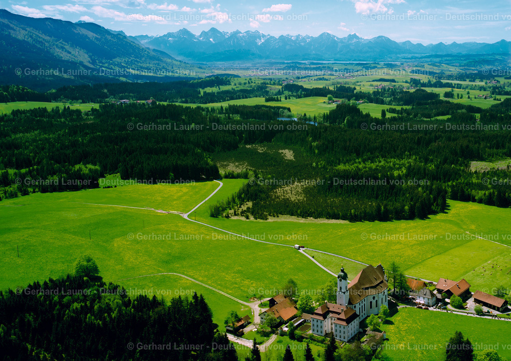 23B0331 | Wieskirche Rokoko-Wallfahartskirche, UNESCO-Welterbe