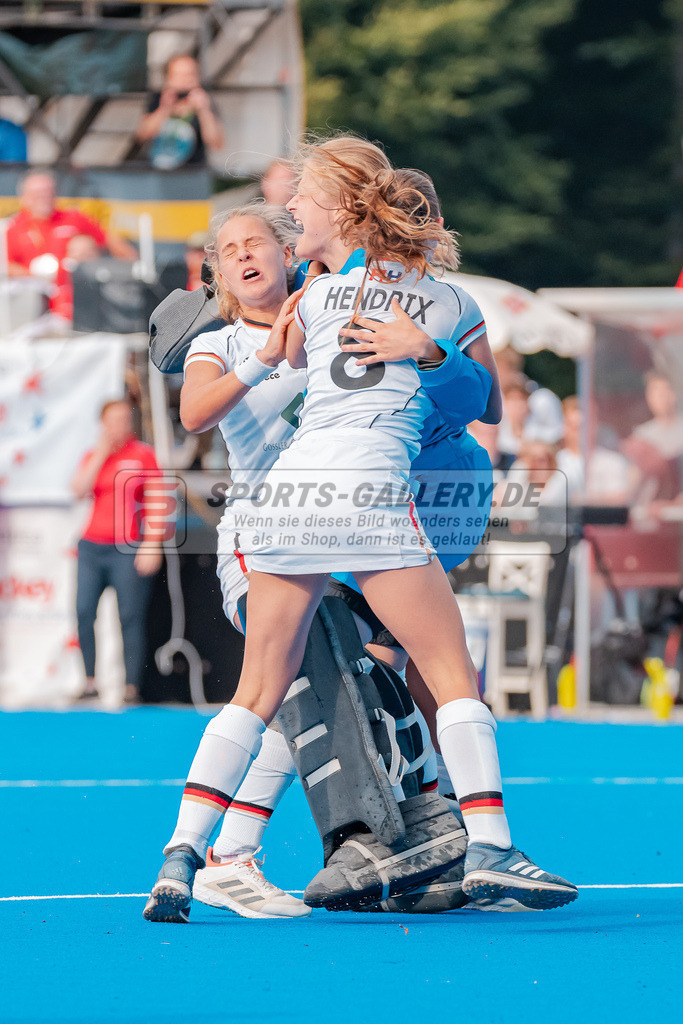 HK_20230716_103100 | Euro Hockey WU18 Girls Finale Belgium vs Germany Championship Girls &amp; Boys am 16.7.2023 CHTC , Krefeld ,