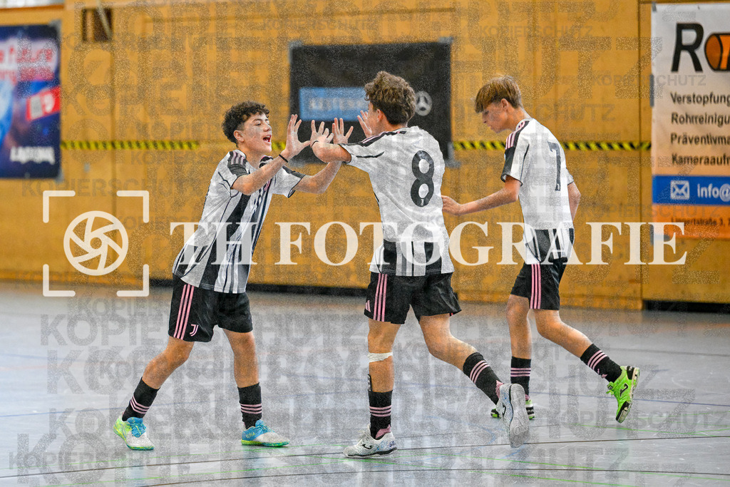 GER, Manchester City - Juventus, Fussball, U14 Hallenturnier, PS-Immo-Cup 2026, 18.01.2026 | City, Juventus
