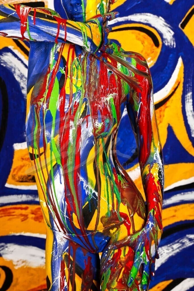 BodyArt-BLAUGELBSPLASH_1122b2 | #002 | Modell: Anastasia | Foto: Tschiponnique Skupin - Realisiert mit Pictrs.com