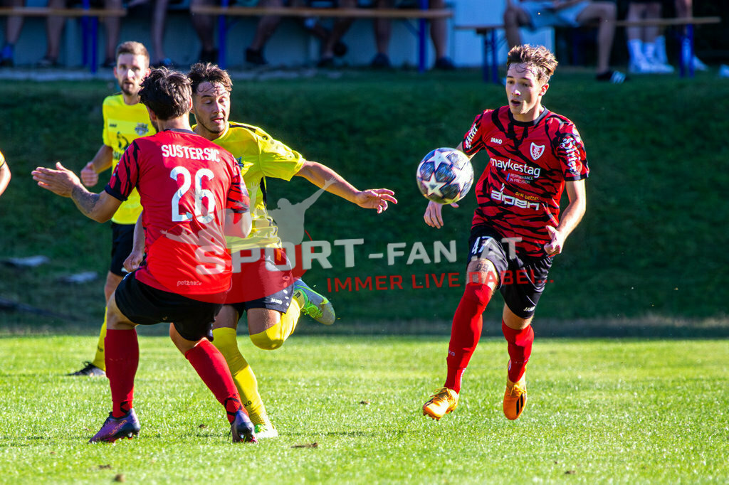 Kärntner Liga | Kärntner Liga ATUS Ferlach - ASKÖ Köttmannsdorf am 02.09.2023 in Ferlach
(Sportplatz), Austria, (Photo by Ernst Krawagner sport-fan.at) - Realisiert mit Pictrs.com
