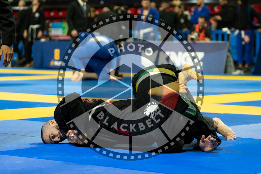 20240119PBB1041 | Fighters compete during the IBJJF European Championship in Paris, France, on January 19, 2024.