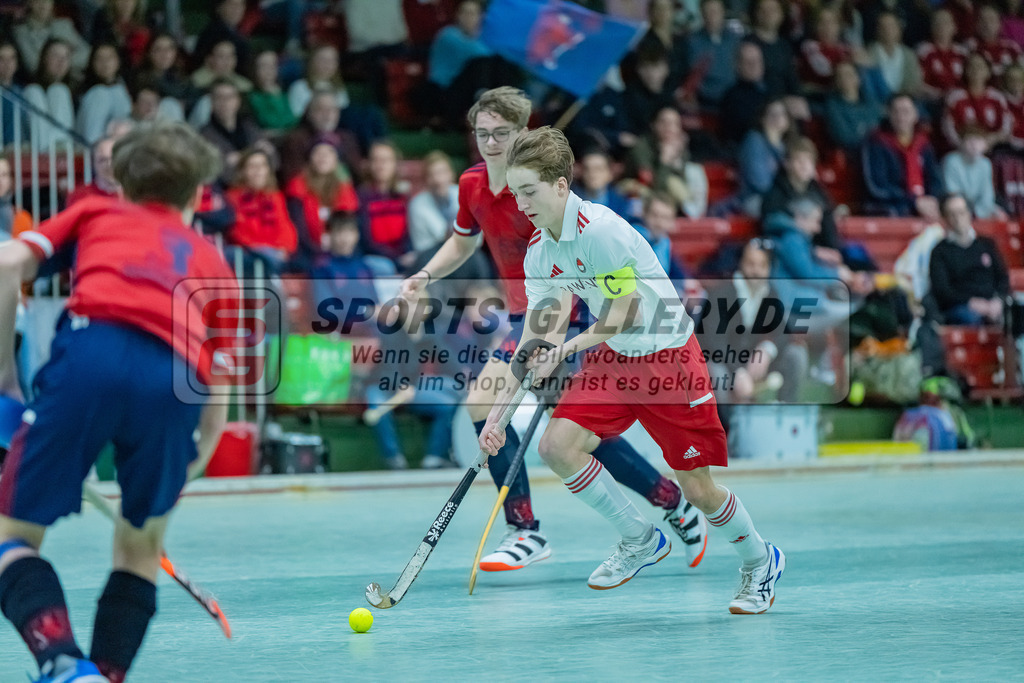 HK_20240225_108550 | Spiel um Platz 5 Deutsche Meisterschaft MU14 am 25.2.2024 Halle RW Köln, Köln ,
