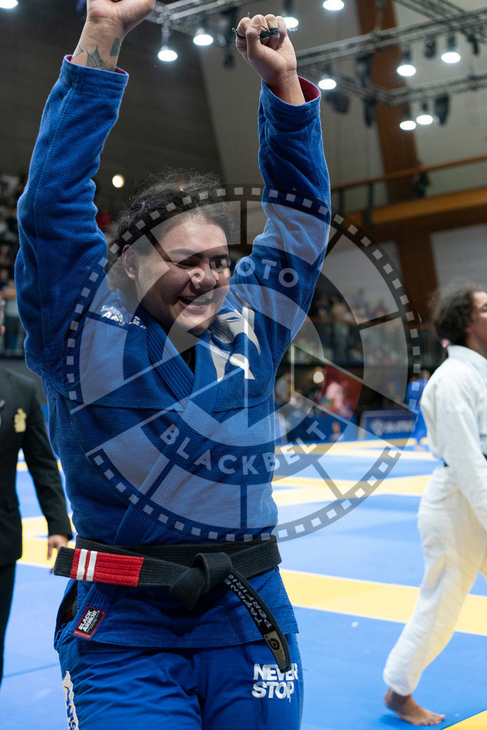 20240126PBB1734 | Fighters compete during the Brazilian Jiu-Jitsu European Championship of the IBJJF in Paris, France, on January 26, 2024.