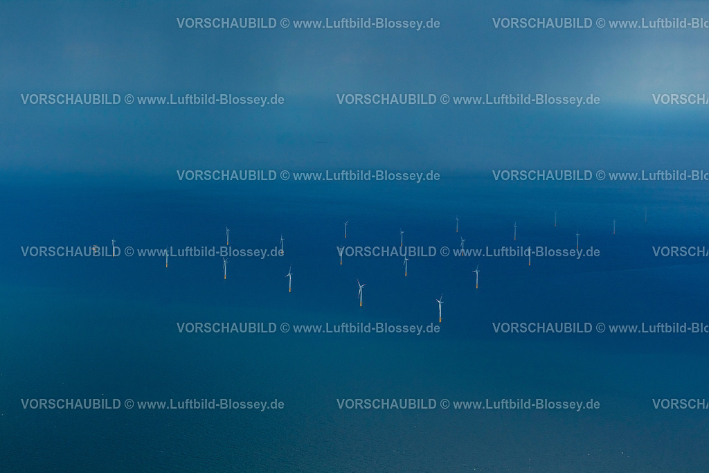 Zingst12082376OffShoreWindkraft | Windpark EnBW Baltic 1, Offshore-Windpark in der Ostsee vor der Küste Mecklenburg-Vorpommerns, nördlich der Halbinsel Fischland-Darß-Zingst, Windkraftwerk, Windenergie , Darßer Ort, Ostsee, Mecklenburg-Vorpommern, Deutschland, Europa