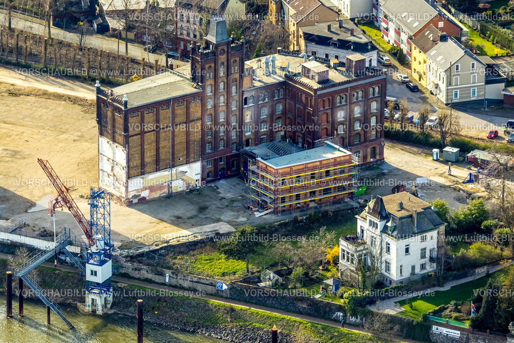 Duisburg230303067 | Luftbild, Plangemühle, Königstraße, Alt-Homberg, Duisburg, Ruhrgebiet, Nordrhein-Westfalen, Deutschland