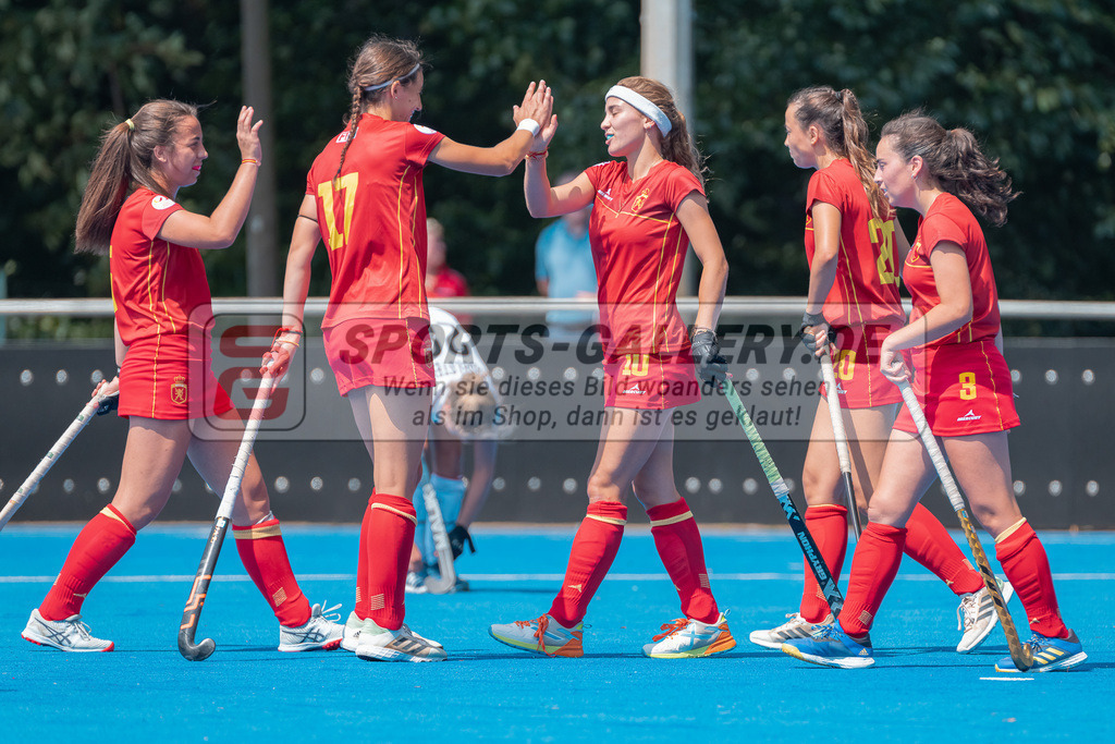 HK_20230710_2-56 | Euro Hockey WU18 Spain - Austria Championship Girls &amp; Boys am 10.7.2023 CHTC , Krefeld ,