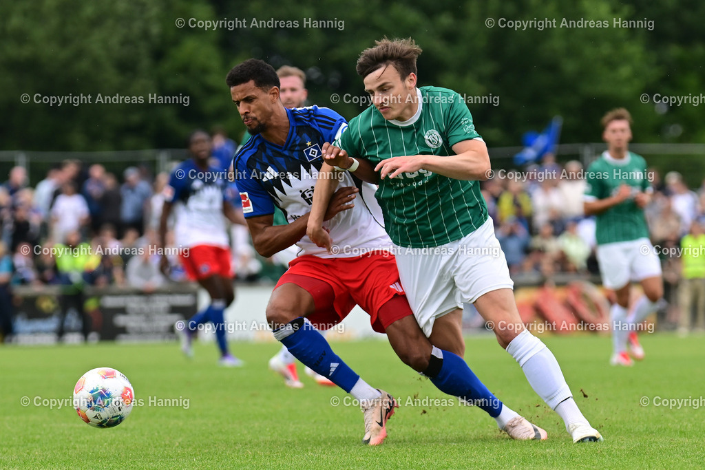 Fußball I Herren I Testspiel  I TSV Elstorf - Hamburger SV I 5.7.2025 | a-hannig - Realisiert mit Pictrs.com