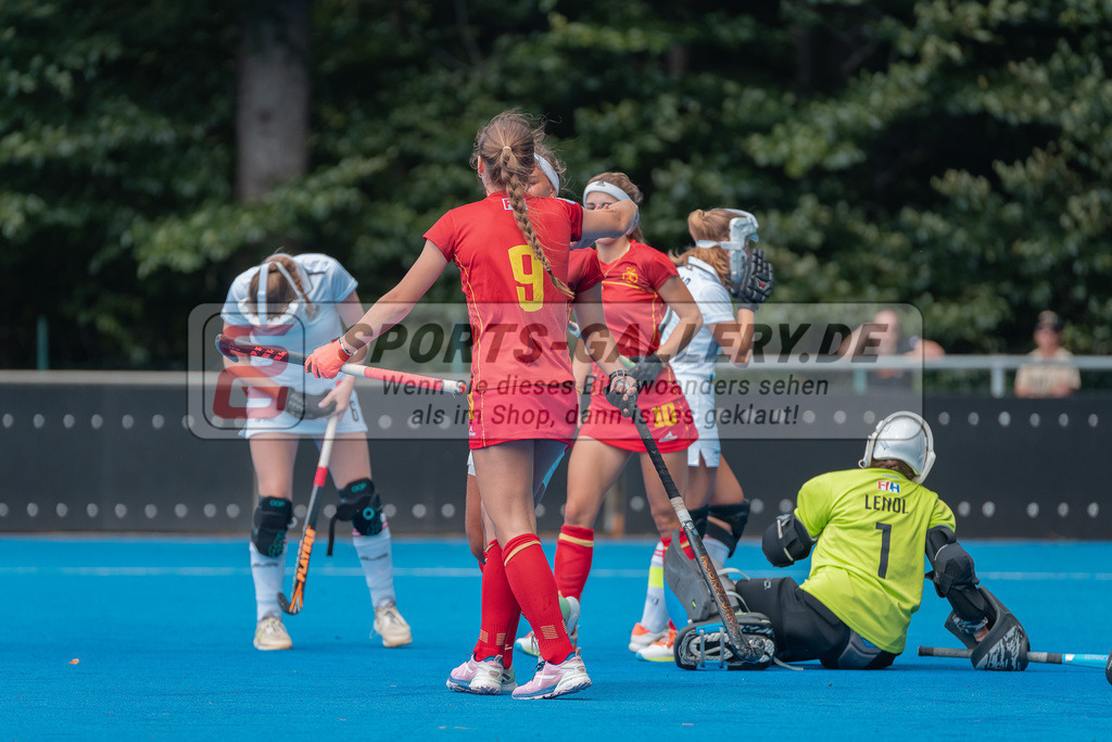 HK_20230710_2-19 | Euro Hockey WU18 Spain - Austria Championship Girls & Boys am 10.7.2023 CHTC , Krefeld ,