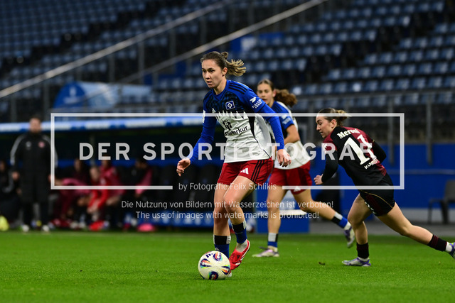Fußball I Frauen I Saison 2025-2026 I Bundesliga I 10. Spieltag I Hamburger SV - 1. FC Nürnberg I 47311 | Maria Mikolajova (27, Hamburger SV) - Realisiert mit Pictrs.com