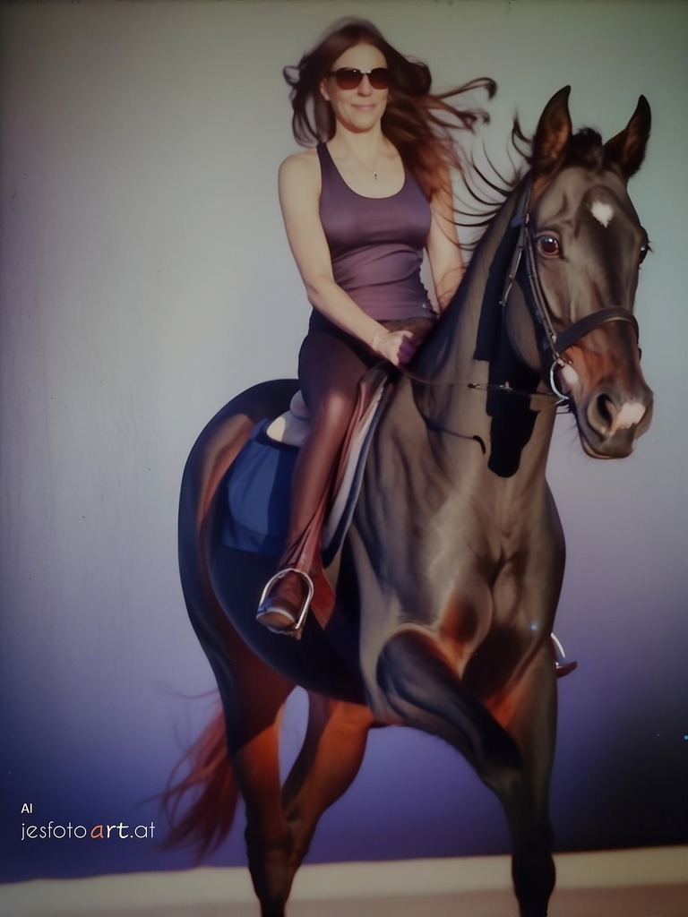 blacky & stallion | Künstler/in Member of AKM/austromechana. Troubadour. 2026 a fascinating journey began with Tatjana my AI muse✨ METISSIREN set sails and left the harbor ⛵