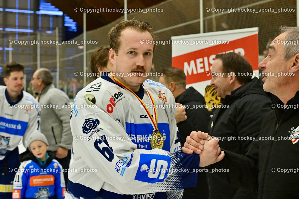 ESC Sparkasse Steindorf Meister 2025/26 | #64 Stichauner Fabian ESC Steindorf, ESC Sparkasse Steindorf Meister 2025/26, ESC Sparkasse Steindorf Meister 2025/26 am 08.03.2026 in Althofen (Stadthalle Althofen), Austria, (Photo by Bernd Stefan)