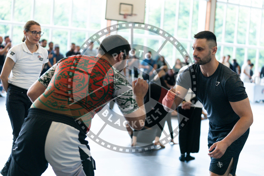 20240608PBB03051 | Fighters compete during the ILLCS VII summer edition luta livre competition in Hannover, Germany, on June 8, 2024.