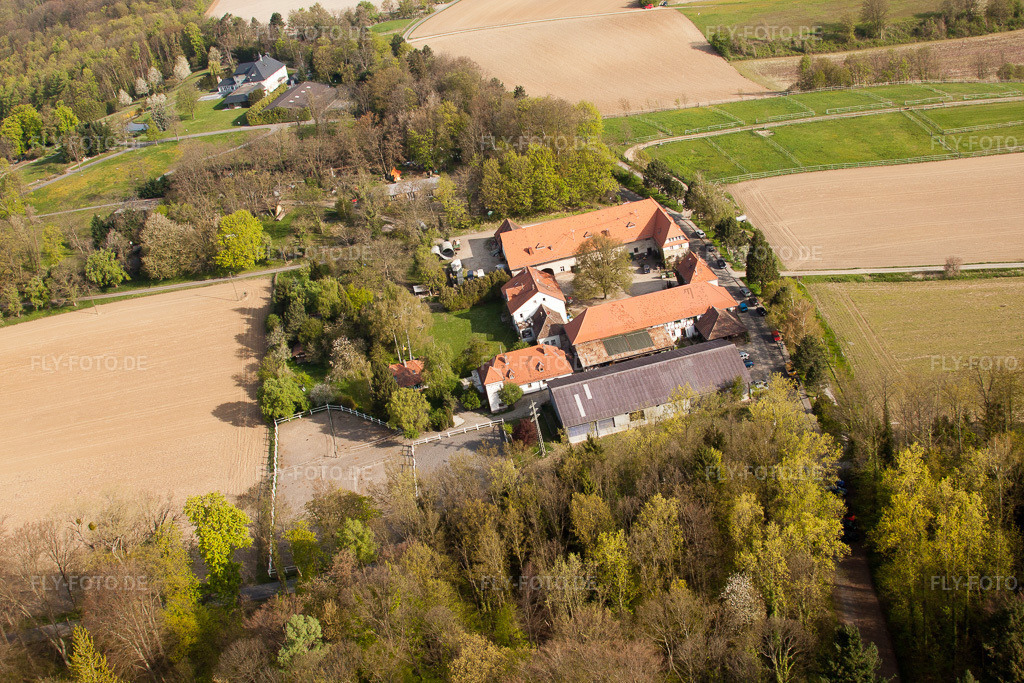 Luftbild: Durlach, Rittnerthof im Ortsteil Durlach in Karlsruhe im Bundesland Baden-Württemberg in Deutschland. Foto: IMG_25897.jpg vom 23.04.2010 durch Werner Riehm/FLY-FOTO.de