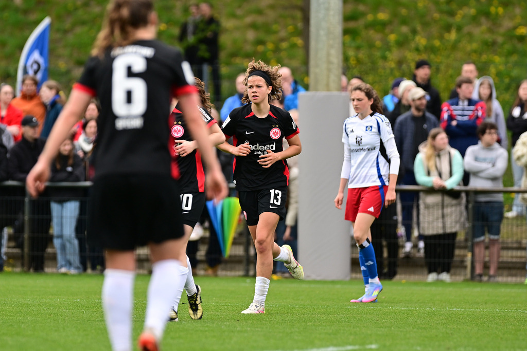 Fußball I Frauen I Saison 2024-2025 I 2. Bundesliga I 21. Spieltag I Hamburger SV - Eintracht Frankfurt II | Der Sportfotograf. - Realisiert mit Pictrs.com