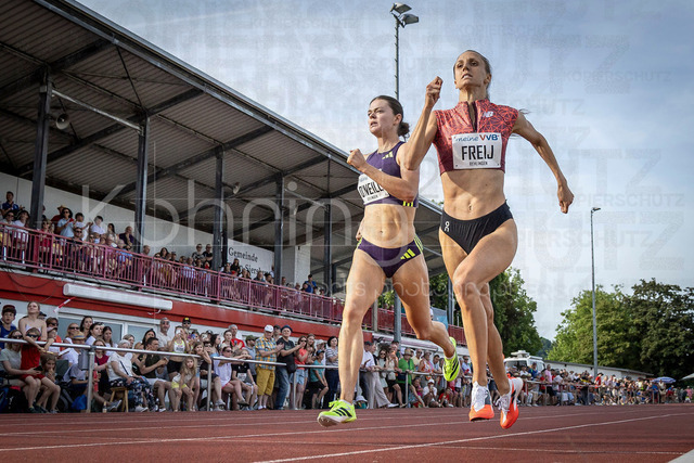 61. Internationales Pfingstsportfest; Rehlingen-Siersburg, 24.05.2026 | REHLINGEN , GERMANY - MAY 24: Alex O’Neill (IRL/Irand) and Maria Freij (SWE/Schweden) during the 61. Internationales Pfingstsportfest on 24.05.2026 at the  Bungertstadion in Rehlingen-Siersburg (Saarland / Deutschland).