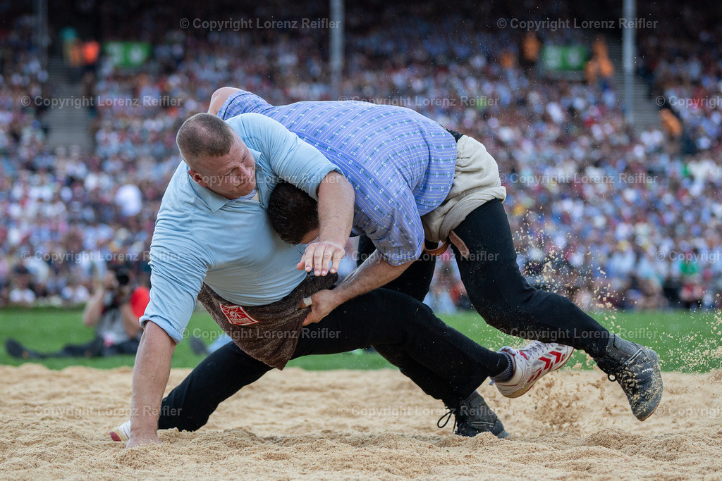 Schwingen -  ESAF Sonntag 2025 | Mollis, 31.8.25, Schwingen - ESAF Sonntag.