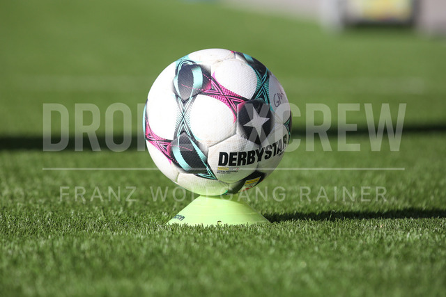 Grazer AK 1902 vs FC Red Bull Salzburg – Austrian Bundesliga | Graz, Austria, 15.Feb.26 - SOCCER - ADMIRAL Bundesliga, Grazer AK 1902 vs FC Red Bull Salzburg. The image shows the matchball.