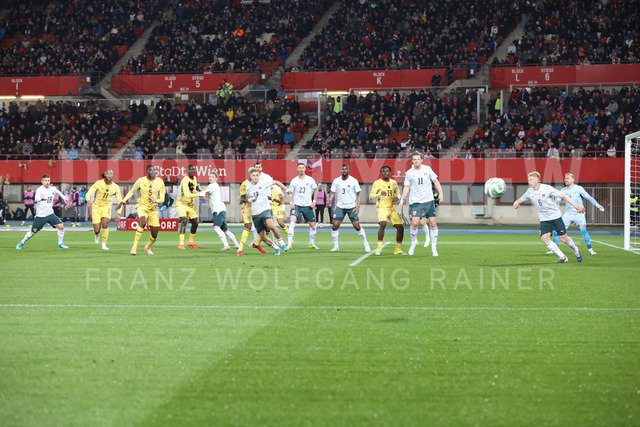 Austria vs Ghana – International Football Match    | VIENNA, AUSTRIA, 27.MAR.26 - SOCCER - OEFB international test match, Austria vs Ghana. The image shows game action.