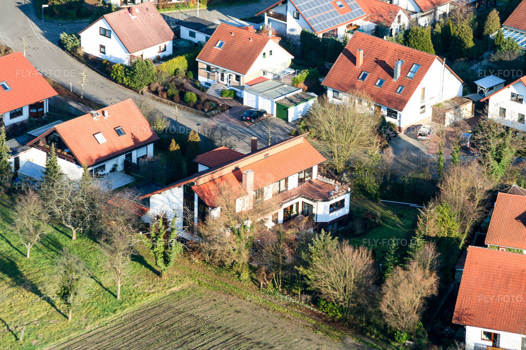 Luftbild: Neubaugebiet An den Tongruben in Rheinzabern im Bundesland Rheinland-Pfalz in Deutschland. Foto: IMG_0235.jpg vom 10.12.2005 durch Werner Riehm/FLY-FOTO.de