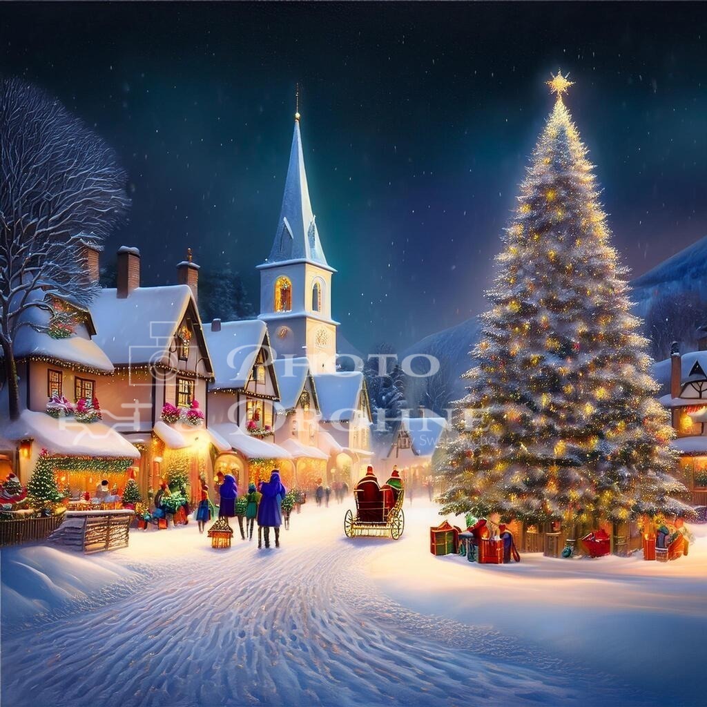 Firefly Create a cozy Christmas scene set in a snow-covered village. The village is decorated with t | Erleben Sie den Zauber des Mittelrheins und entdecken Sie die atemberaubende Auswahl an Fotos und Bildern bei Rheinfotos. Wir bieten eine vielfältige Auswahl an Produkten wie Poster, Karten, Sticker, Textilien und Geschenkartikeln und Fototouren. - Realisiert mit Pictrs.com