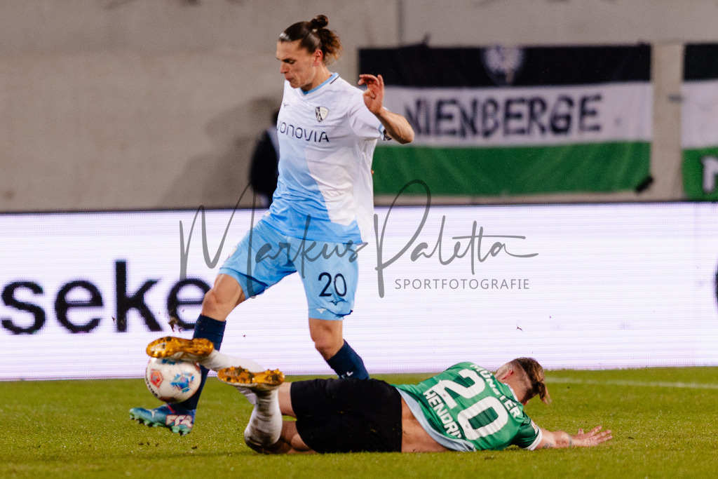 2. Bundesliga, Saison 2025/26, 21. Spieltag: SC Preußen Münster - VfL Bochum | Münster, 06.02.2026: 2. Bundesliga, 21. Spieltag, SC Preußen Münster gegen VfL Bochum im LVM-Preußenstadion in Münster. Foto: sportfotografie.ms | Markus Paletta - Realisiert mit Pictrs.com