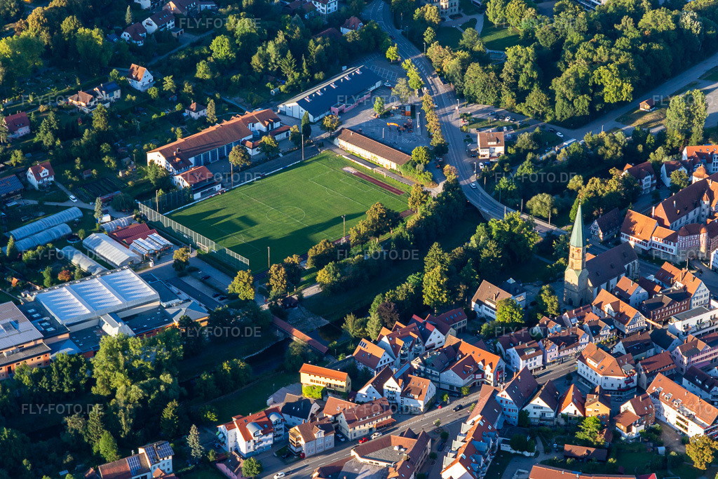 Luftbild: Limpurghalle in Gaildorf im Bundesland Baden-Württemberg in Deutschland. Foto: IMG_093662.jpg vom 22.08.2016 durch Werner Riehm/FLY-FOTO.de