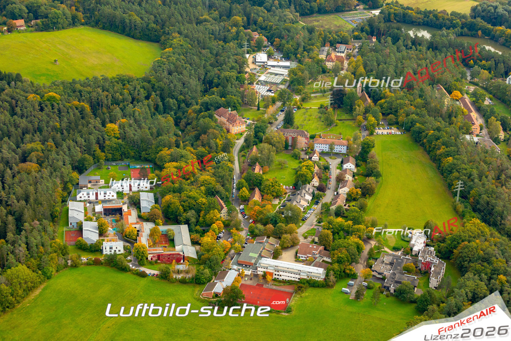Das Luftbild zeigt : Rummelsberg Schwarzenbruck - Die Luftaufnahme wurde 2024 vom UL-Flugzeug aus erstellt ( keine Drohne ) - Hochauflösende Luftaufnahme - Für grossformatige Ausdrucke geeignet. Die Geschenkidee !Mit Lizenz und Bildrechte bestellbar