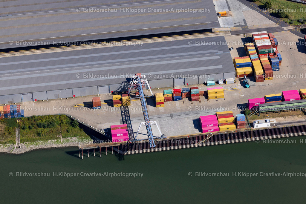 Luftbild Containerhafen Wesel 439A3255-3 | Luftbildfotografie und Luftbildfotograf Hermann Klöpper - Realisiert mit Pictrs.com