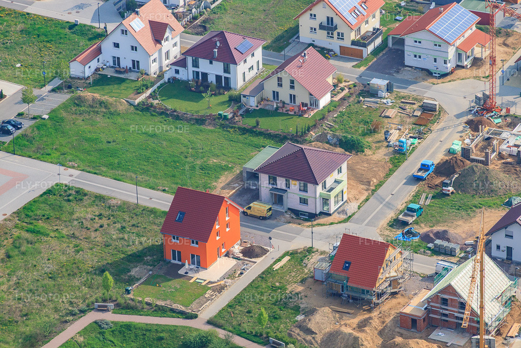 Luftbild: Am Höhenweg in Kandel im Bundesland Rheinland-Pfalz in Deutschland. Foto: IMG_26258.jpg vom 27.04.2010 durch Werner Riehm/FLY-FOTO.de