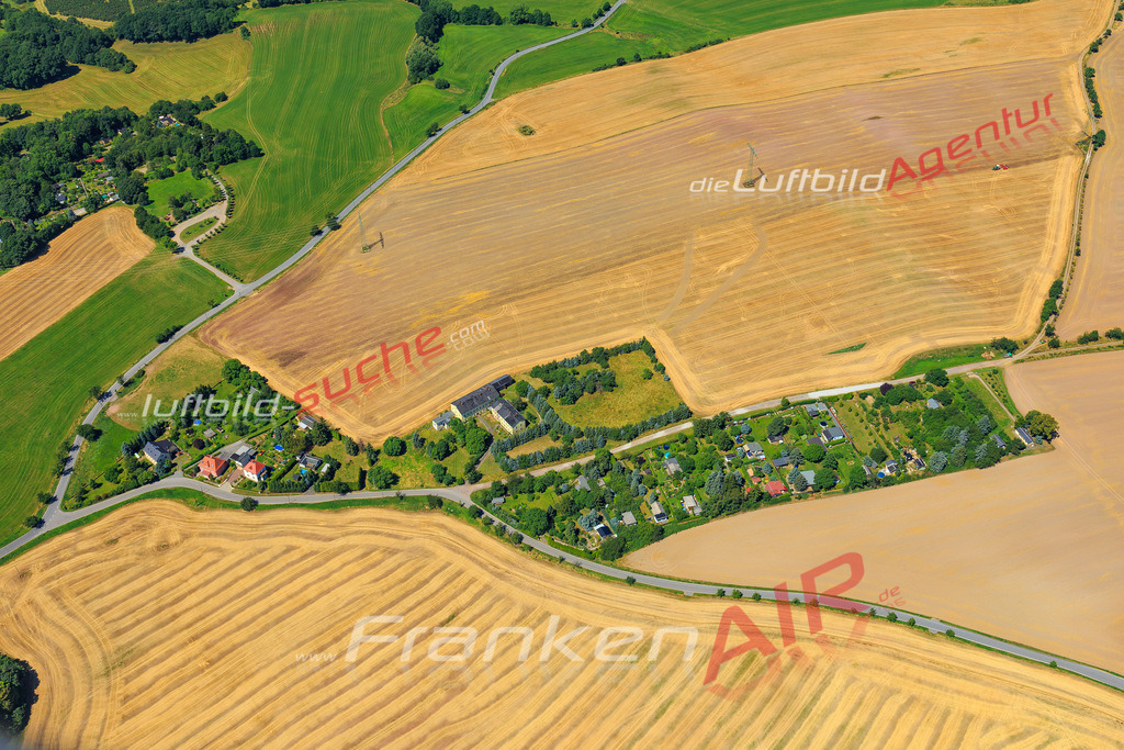 Luftbild von Suerssen Dohna - Luftaufnahme wurde 2016 von https://frankenair.de mittels Flugzeug (keine Drohne) erstellt - die Geschenkidee
