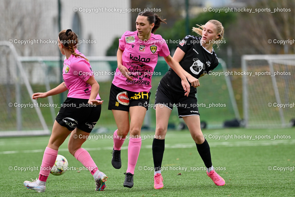 Liwodruck Carinthians Hornets vs. FC Pingau Saalfelden Frauen 29.10.2023  | #10 Elisa Ciccarelli, #18 Laura Therese Kert, #8 Alexandra Winkler