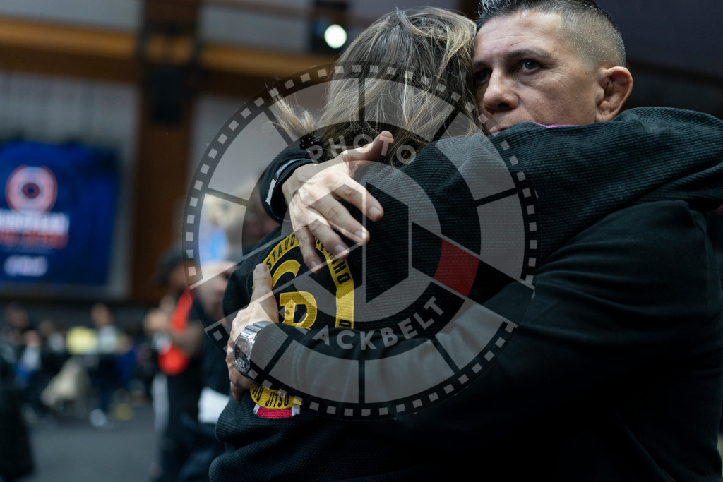 20240119PBB2699 | Fighters compete during the IBJJF European Championship in Paris, France, on January 19, 2024.