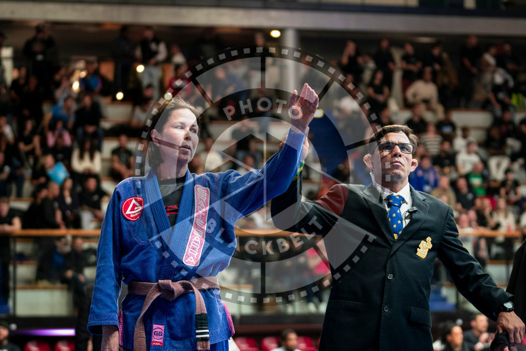 20240126PBB1527 | Fighters compete during the Brazilian Jiu-Jitsu European Championship of the IBJJF in Paris, France, on January 26, 2024.