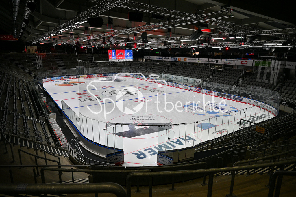 Augsburger Panther - Adler Mannheim | Das Curt Frenzel Stadion in Augsburg ist bereit für das erste DEL Heimspiel der Panther in der Saison 2025/26 / Symbolbild / DEL: Augsburger Panther - Adler Mannheim; Curt Frenzel Stadion am 14.09.2025