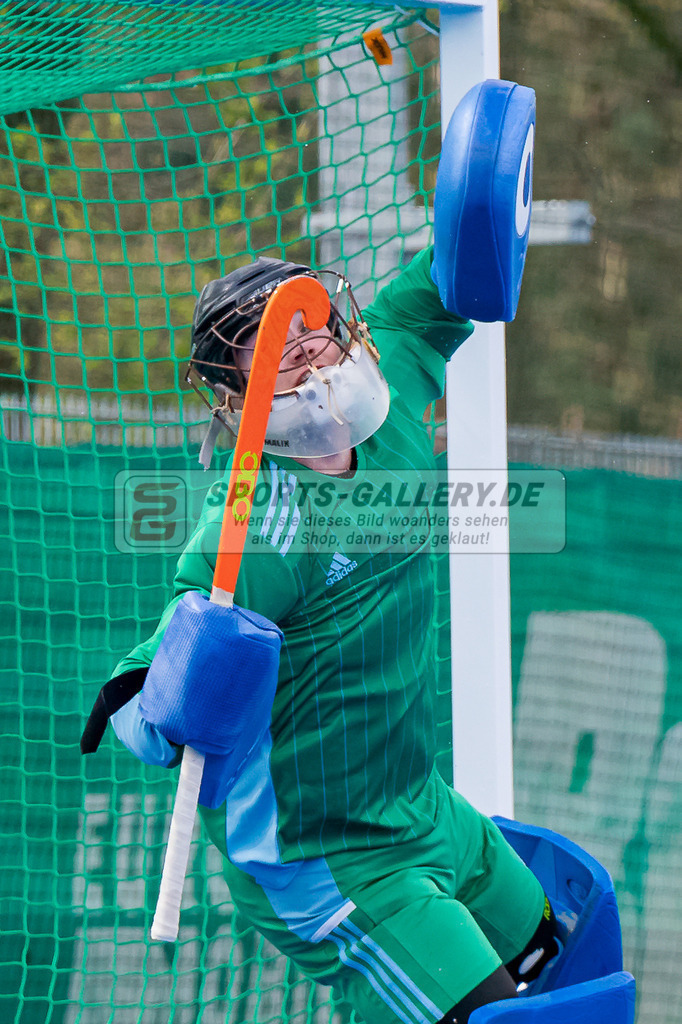 HK_20230415_901531 | 1. Bundesliga Herren Crefelder HTC - UHC Hamburg am 14.4.2023 Crefelder HTC, Krefeld , Lambrecht Frederik ( Torwart UHC Hamburg )