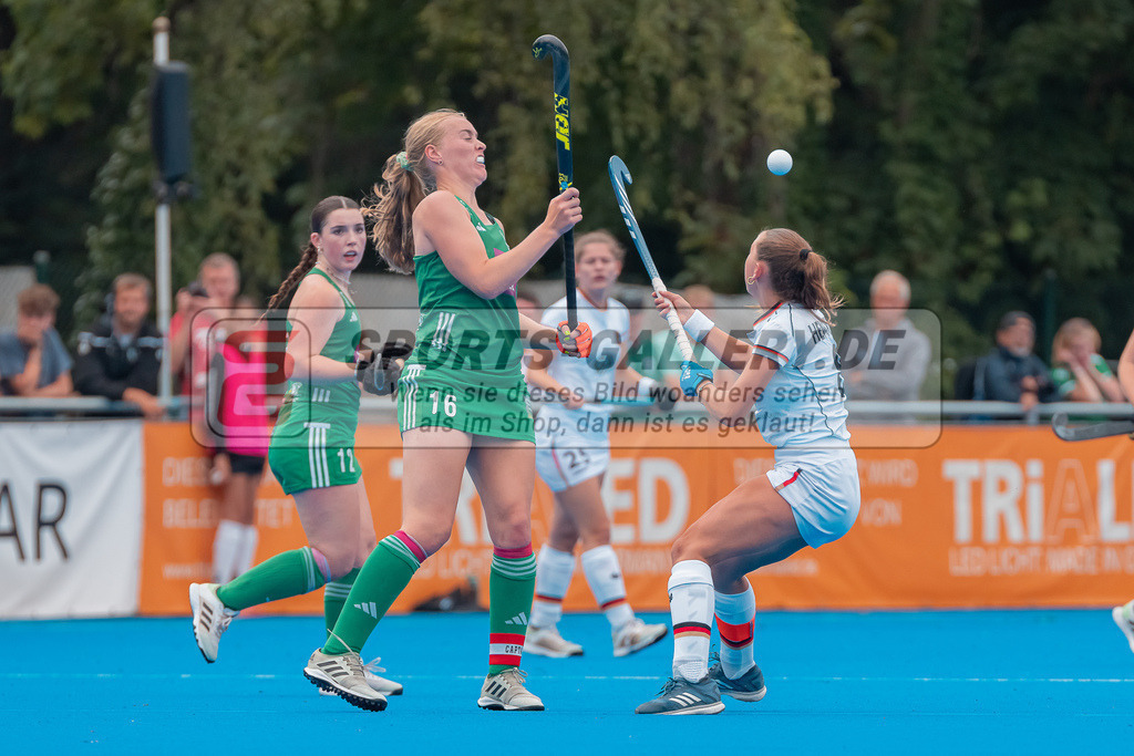 HK_20230713_102128 | Euro Hockey WU18 Germany vs Ireland Championship Girls &amp; Boys am 13.7.2023 CHTC , Krefeld ,