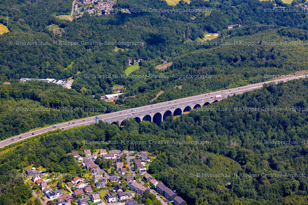 Luftbild Wermelskirchen-4993 | "Höllenbach Talbrücke" in Wermelskirchen - Realisiert mit Pictrs.com