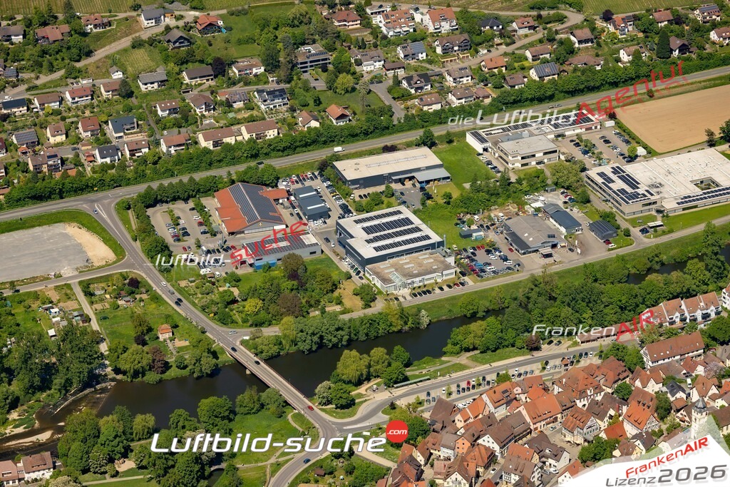 Luftbild Vs Google Maps  Neu Wülfingen  Forchtenberg -Das Luftbild wurde 2025 vom UL-Flugzeug heraus erstellt ( keine Drohne ) - Hochauflösende Luftaufnahme -Nicht vergleichbar mit Google Maps oder Satelittenbilder- Die Geschenkidee !Mit Lizenz und Bildrechte bestellbar