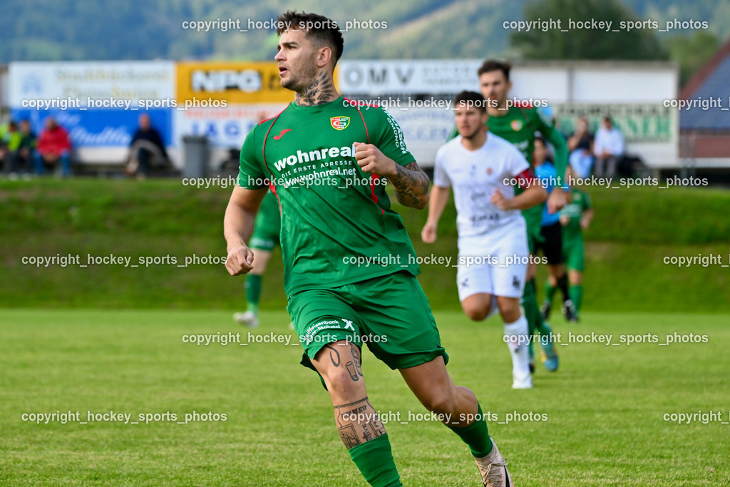 FC ASKÖ Gmünd vs. Union Matrei  | #7 Domen Potocnik FC Gmünd, FC ASKÖ Gmünd vs. Union Matrei , FC ASKÖ Gmünd vs. Union Matrei  am 21.09.2024 in Gmünd (Sportplatz Gmünd), Austria, (Photo by Bernd Stefan)