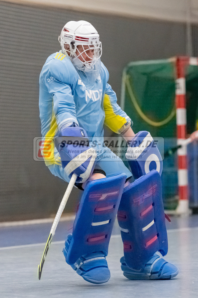 HK_20221203_101953 | 1. Bundesliga ( Halle ) Herren Düsseldorfer HC -  Schwarz Weiß Neuss am 3.12.2022 Düsseldorfer HC, Düsseldorf , Zickler Anton Torwart ( Düsseldorfer HC #32 )