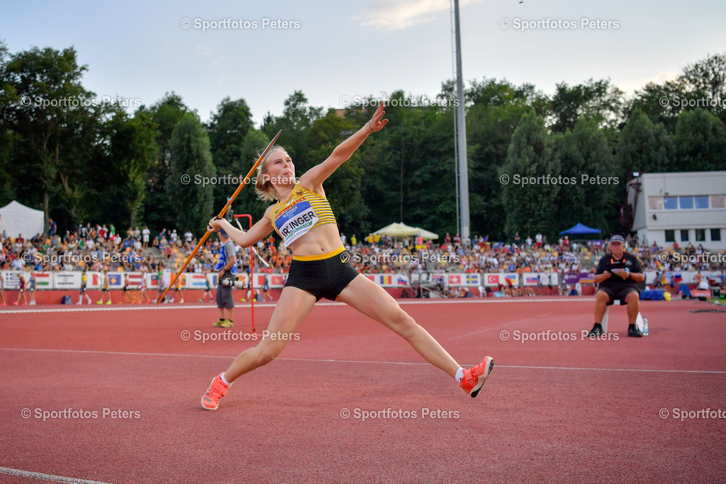 U18 EM - Tag 4_113 | European Athletics U18 Championships am 21.07.2024 in Banska Brystica; Speerwurf, Konstanze Irlinger. Foto: Kai Peters - Realisiert mit Pictrs.com