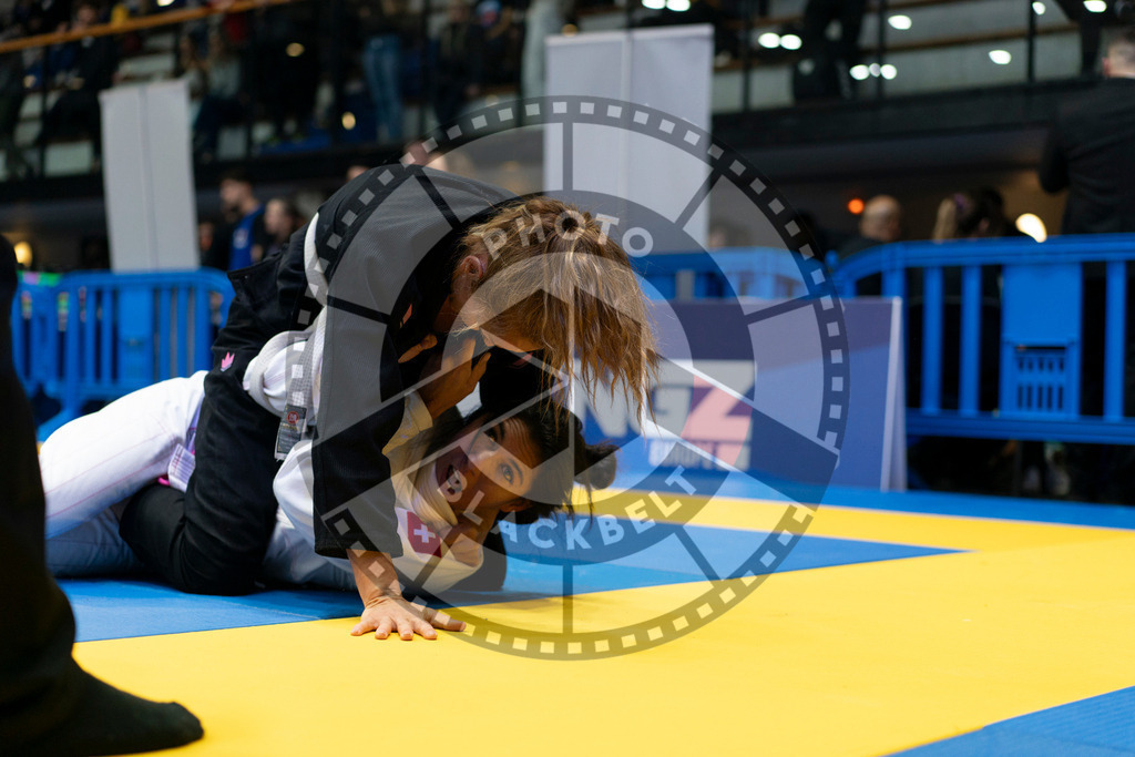 20240119PBB3373 | Fighters compete during the IBJJF European Championship in Paris, France, on January 19, 2024.