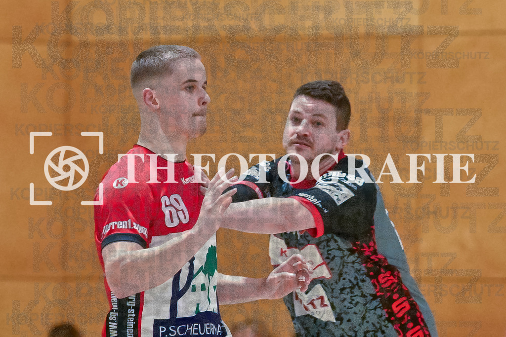 GER, SG Maulburg/Steinen - TuS Ringsheim, Handball, Landesliga Suedbaden, 22. Spieltag, Saison 2024/2025, 23.03.2025 | Ole Anton Holzkamp (SG Maulburg/Steinen, #69)GER, SG Maulburg/Steinen - TuS Ringsheim, Handball, Landesliga Suedbaden, 22. Spieltag, Saison 2024/2025, 23.03.2025Foto: TH Fotografie/Thomas Hess