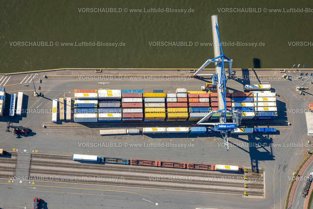 Duisburg250402976Logport6Walsum | Luftbild, Duisburg-Nord, duisport logport VI Walsum, logport 6 am Fluss Rhein, Container Verladedstation, Alt-Walsum, Duisburg, Ruhrgebiet, Nordrhein-Westfalen, Deutschland
