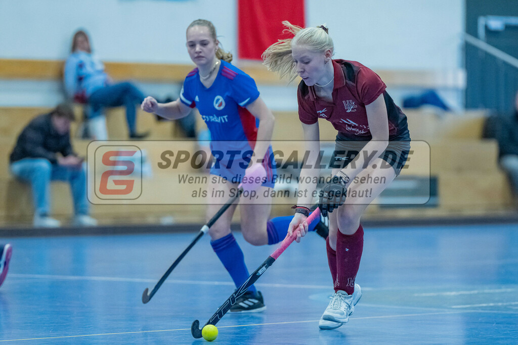 HK_20240303_109016 | Spiel um Platz 7 Deutsche Meisterschaft WU16 am 3.3.2024 Halle DHC, Düsseldorf ,